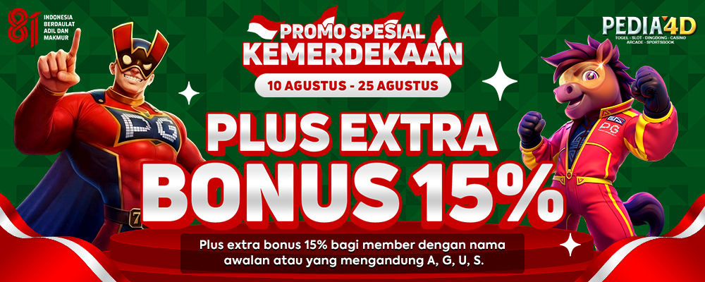 Promo 17 Agustus 2026 Extra 15%
